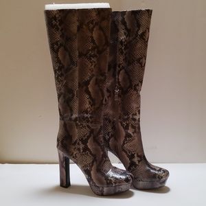 Sexy platform knee boots size 81/2